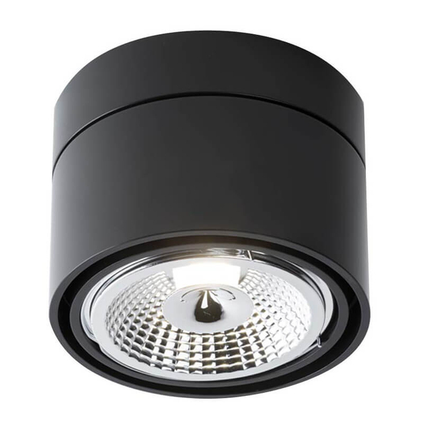 Plafon LAMPA sufitowa HIMI 1121 Shilo natynkowa OPRAWA metalowa czarna