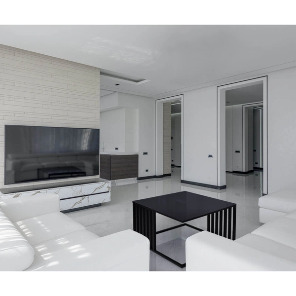 Designerski stolik do salonu Kaja Home KS-18 STOLIK Kaja metalowy czarny