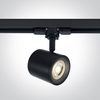 Trójfazowa lampa do szynoprzewodów sufitowa OSSI 65520T/B tubka czarna