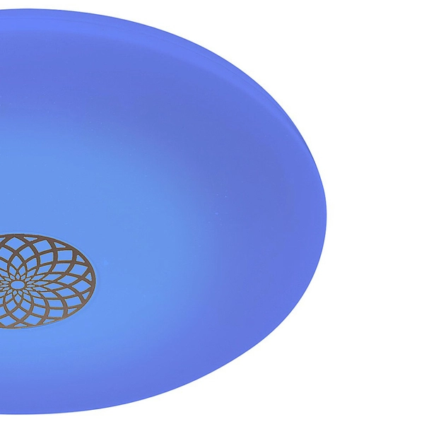 Okrągły plafon ledowy Ophelia 5365 40W 3000-6500K sterowana chrom