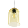 Lampa zwisająca do jadalni Molly 10297 tuba rurka żółta czarna