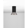 Lampa sufitowa do salonu MARENZO LE45606 metalowa czarna brązowa