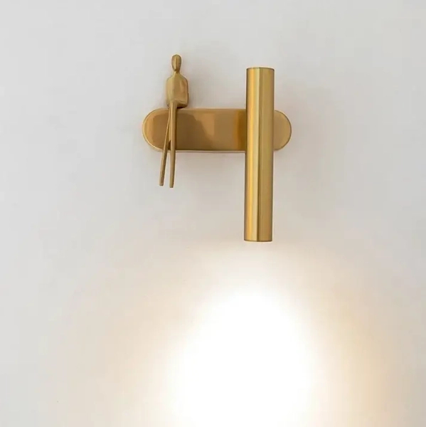 Lampa ścienna do jadalni BOY MSE1501100479 LED 4W 3000-6000K tubka złota