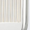 Żebrowana lampa ścienna Palais QN-PALAIS-WM-PN LED 17W 3000K nikiel