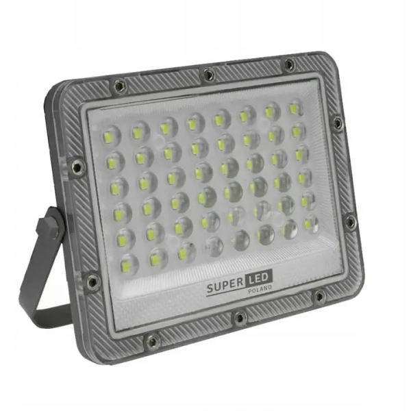 Elewacyjny naświetlacz LED srebrny SLP3126 100W 6000K IP65 z regulacją