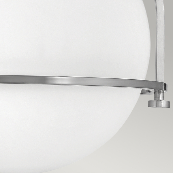 Sufitowa lampa QN-SOMERSET-F-O-BN kula okrągła nikiel