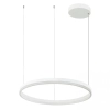 Nowoczesny wiszący żyrandol 20261 LED 43W 3000K do przedpokoju ring biały