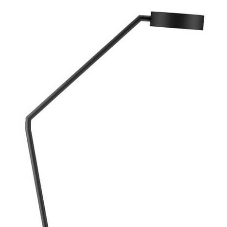 Podłogowa lampa do czytania ALMAY LE44609 LED 23W 3000K z regulacją czarny