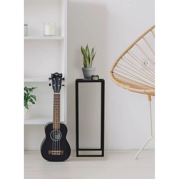 Kwietnik w kształcie stolika Kaja Home KS-08 KWIETNIK ECO L metalowy czarny