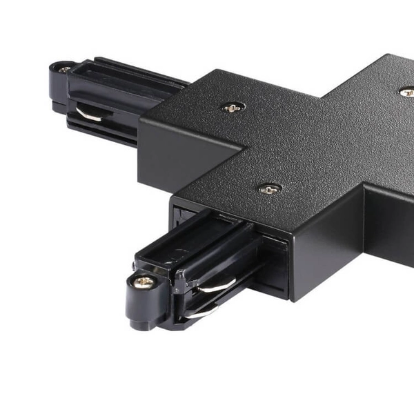 Łącznik-X do systemu szynowego 1-faz Link 86079903 czarny