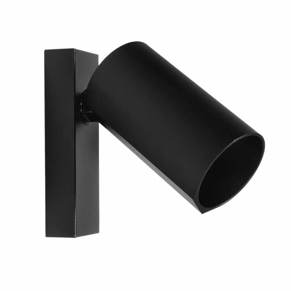 Naścienna lampa regulowana Bora 1630 tubka metalowy czarny