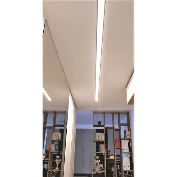 Lampa liniowa podtynkowa Lupinus 2120014102-1 Elkim LED 40W 3000K biała