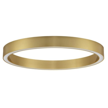 Okrągła modernistyczna oprawa sufitowa Milpa LE43284 LED 50W 3000K złota