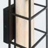 Ścienna lampa prostokąt Blakley QN-BLAKLEY-M-BK LED 13W 3000K IP44 czarny
