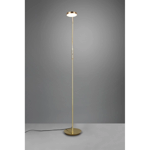 Ściemnialna lampa podłogowa NEMIO DL108423310 LED 12W 2300-4000K złoty