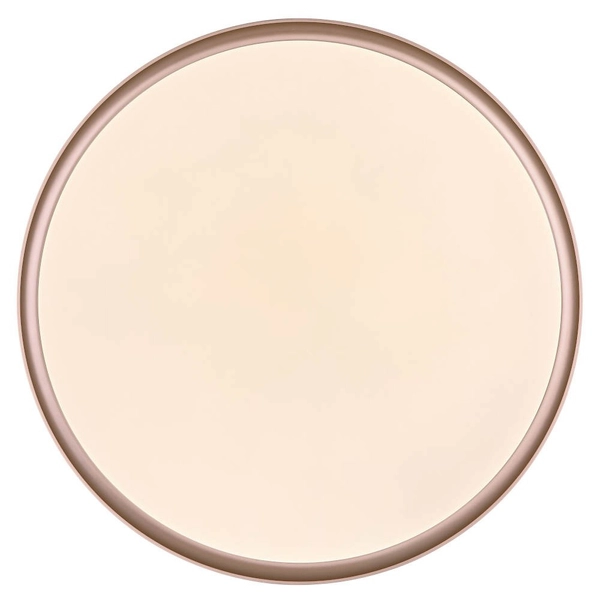 Minimalistyczna LAMPA sufitowa MANNI 41759-40 Globo metalowy plafon LED 40W 2700K - 6500K do salonu czarny