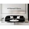 Designerska lampa wisząca GARCIA LE42829 Luces Exclusivas LED 41W 3000K czarna