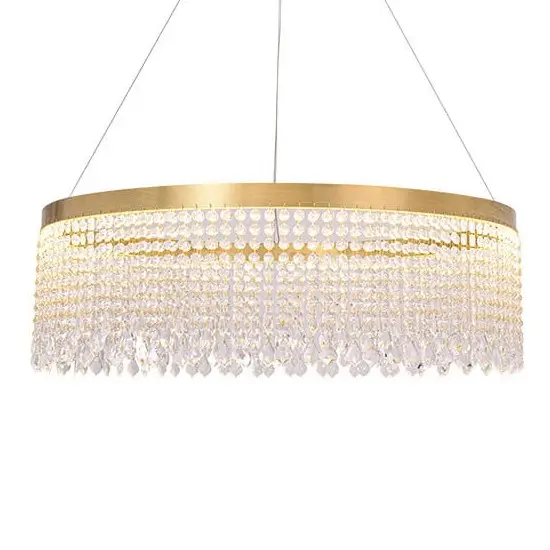 Glamour wisząca lampa Luvia CGLUVIA60 LED 37W 3000–6000K złoty