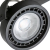 Sufitowy downlight nowoczesny Jerry ze ściemniaczem czarny