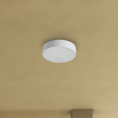 Sufitowa LAMPA plafon TARTU 7893 Rabalux metalowa OPRAWA okrągła LED 18W 2800K - 6000K plafoniera do łazienki IP44 biała