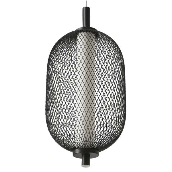 Industrialna lampa wisząca Puma 31-35349 LED 10W 3000K owalna czarny