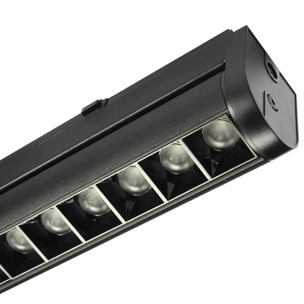 Lampa do szyny magnetycznej regulowana 969 Domeno LED 12W 4000K czarna