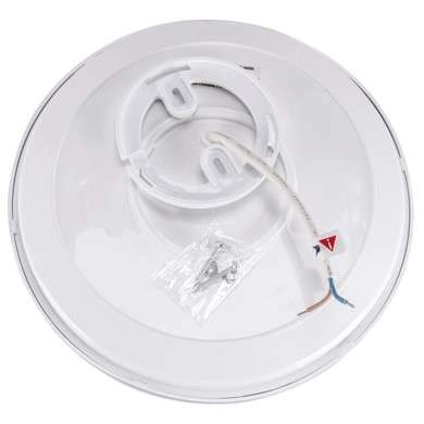 Hermetyczna LAMPA sufitowa PLANAR 03840 Ideus zewnętrzna OPRAWA plafon LED 24W 4000K okrągły IP54 srebrny