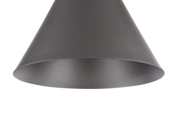Wisząca lampa nad stół Bicones P359-PL-220-C Maytoni z drewnem szara
