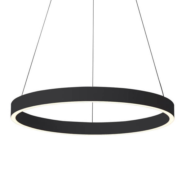 Lampa wisząca Brasco PND-56215-080RPC-BK-3KS4K-TRDIMM Italux LED 60W 3000-4000K czarny