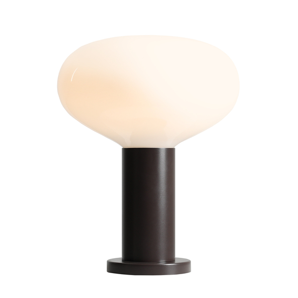 Owalna lampa stołowa Flo Table Mokka M 7000B28_M brązowa