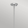 Lampa wisząca Everly KL-EVERLY-P-M-CH szklana chrom przezroczysty