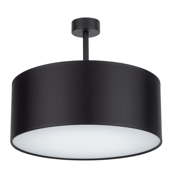 Minimalistyczna lampa sufitowa Rondo 4246 TK Lighting z tkaniny czarna