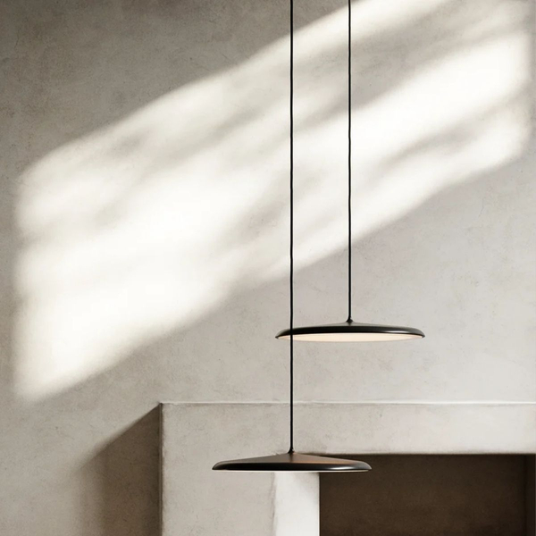 Minimalistyczna lampa wisząca Artist 2420223003 DFTP LED 24W 3000K czarna