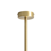 Szklana lampa wisząca PINNE 1080PL_G40_M zwis nad stół modernistyczny biały