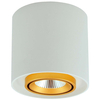 Lampa sufitowa XENO 312037 Polux metalowa okrągła LED 10W 3000K downlight biała złota