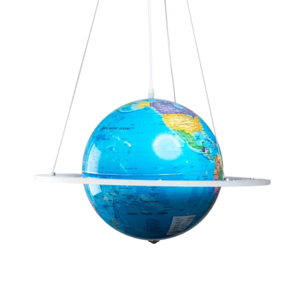 Dziecięca lampa wisząca GLOB Abigali dekoracyjna LED 48W 4000K planeta