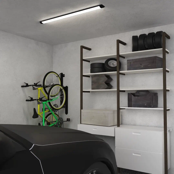 Natynkowa lampa sufitowa ML0750 LED 36W 4000K czarna