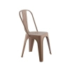 Tarasowe krzesło PARIS brązowe 5900168835801 wys. 86 cm do ogrodu