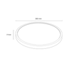 Plafon sufitowy California LP-2505/1C-30 WH LED 24W 3000-6500K biały