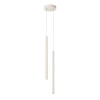 Wisząca lampa podłużna PASTELO SL.1513 podwójne tuby beżowe OUTLET