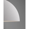 Lampa wisząca kopułowa nad stół NAVIRTA LE45339 do salonu biała