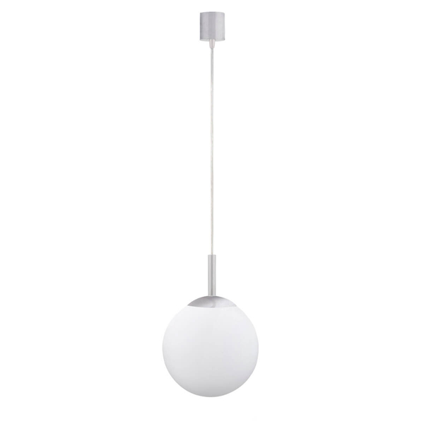 Pojedyncza lampa wisząca BOLO 22072-55 Just Light kula RGB srebrny