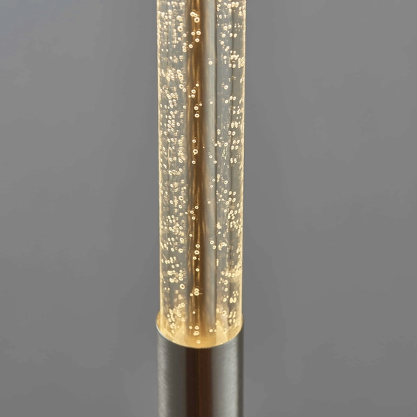 Podłogowa lampa ze ściemniaczem Andromeda 71620 Endon LED metal biały srebrny