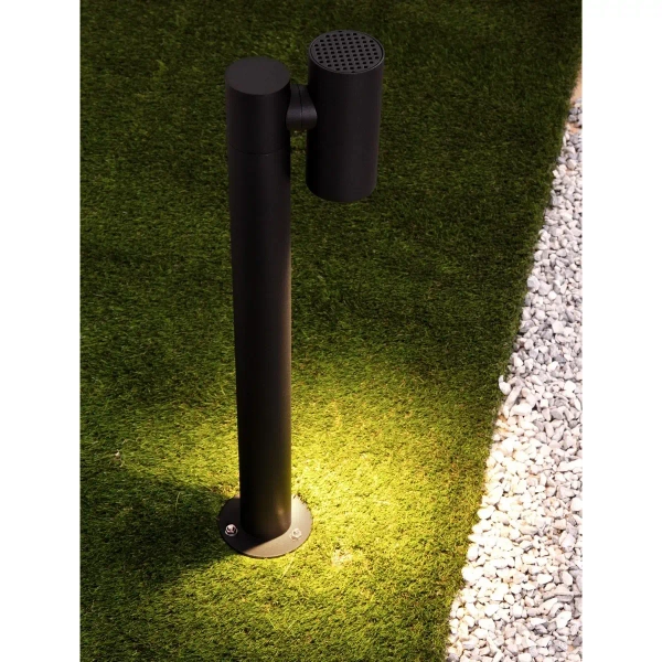 Słupek ogrodowy MALONZO LE75159 LED 8W 3000K tubka IP65 czarna