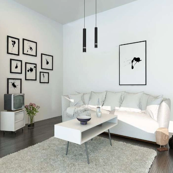 Loftowa LAMPA wisząca JOKER MLP1413 Milagro metalowa OPRAWA tuba zwis czarny srebrny