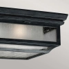 Zewnętrzna LAMPA sufitowa Shepherd FE-SHEPHERD-F Elstead FEISS kwadratowa OPRAWA szklana retro outdoor IP44 cynk przezroczysta