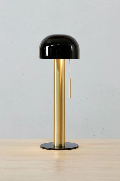 Lampka na stolik Costa 108576 Markslojd grzybek pociągowy włącznik złoty czarny