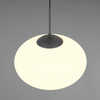 Metalowa lampa wisząca FOMENTO 363190132 Trio zwis do kuchni biały czarny
