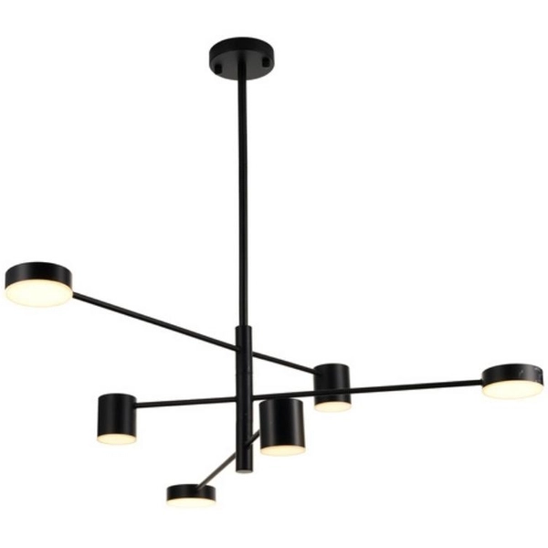 Regulowana lampa sufitowa Clex ST-8102P-6 Step LED 8W 3000K czarna