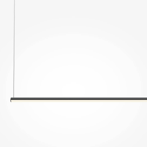 Metalowa lampa wisząca Halo MOD246PL-L24BK Maytoni LED 16W 3000K czarna
